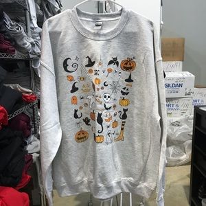 Halloween Sweatshirt , Pumpkin Sweatshirt